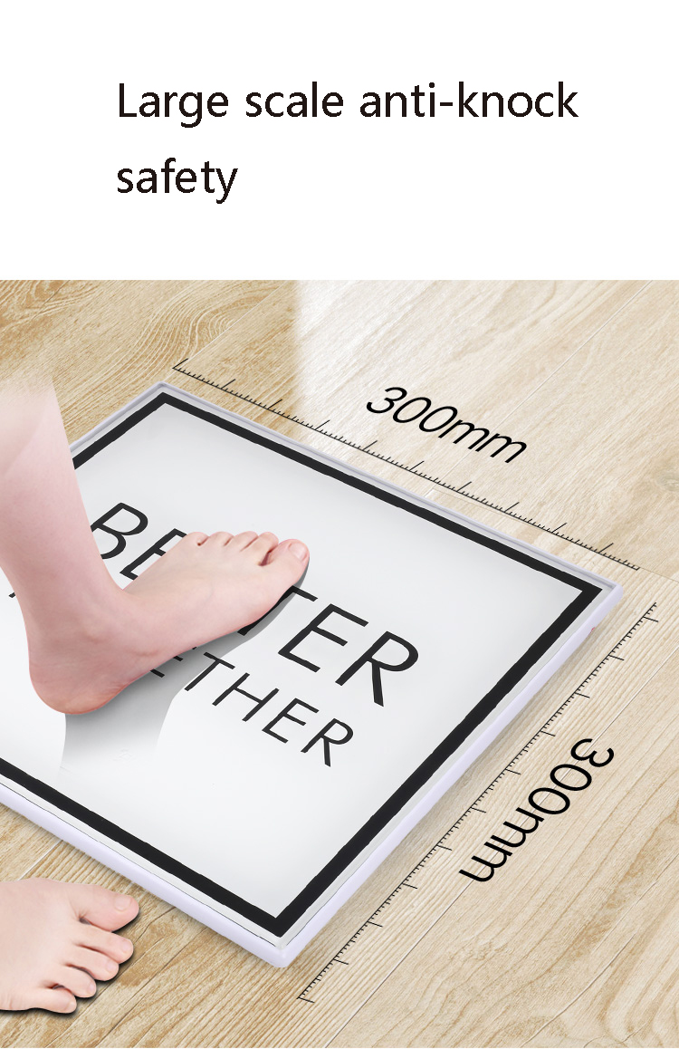 Scale Digital weighing scale Body Height Household decorate Fast Delivery LCD Display Photo album electronic scale