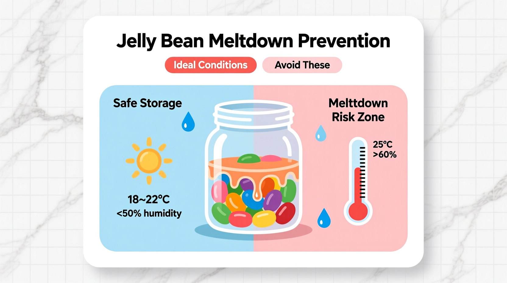 jelly bean meltdown prevention
