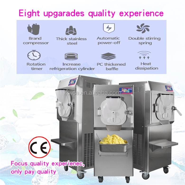 110V 220V Taylor Carpigiani Bravo CE ETL Carpigiani hard ice cream machine/hard ice cream making machine/batch freezer maker