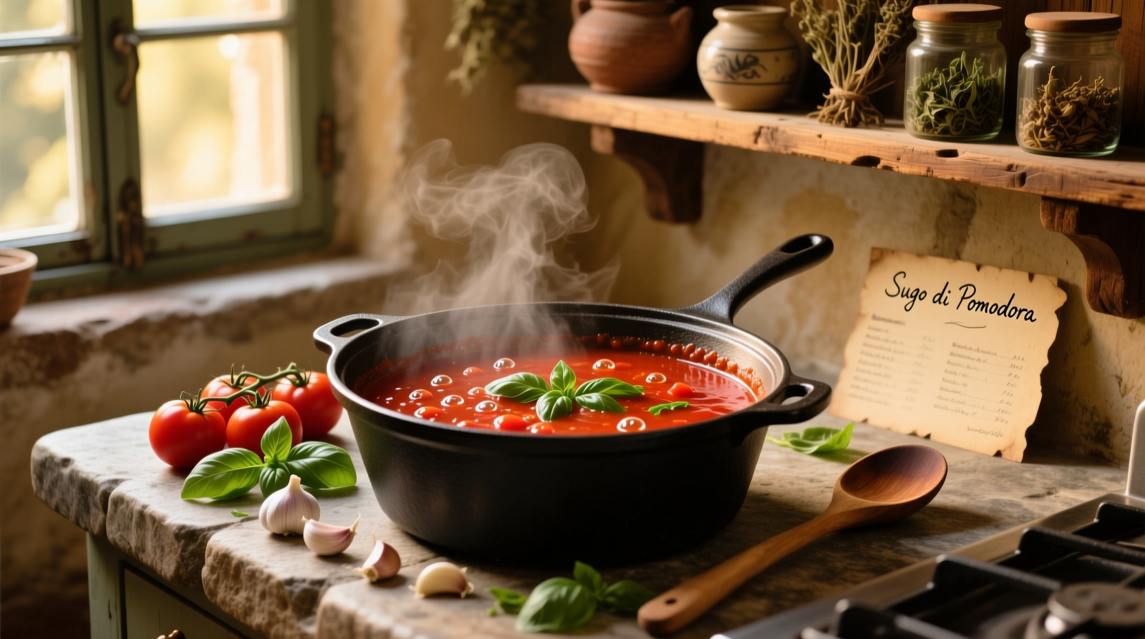 how to make tomato sauce for pasta