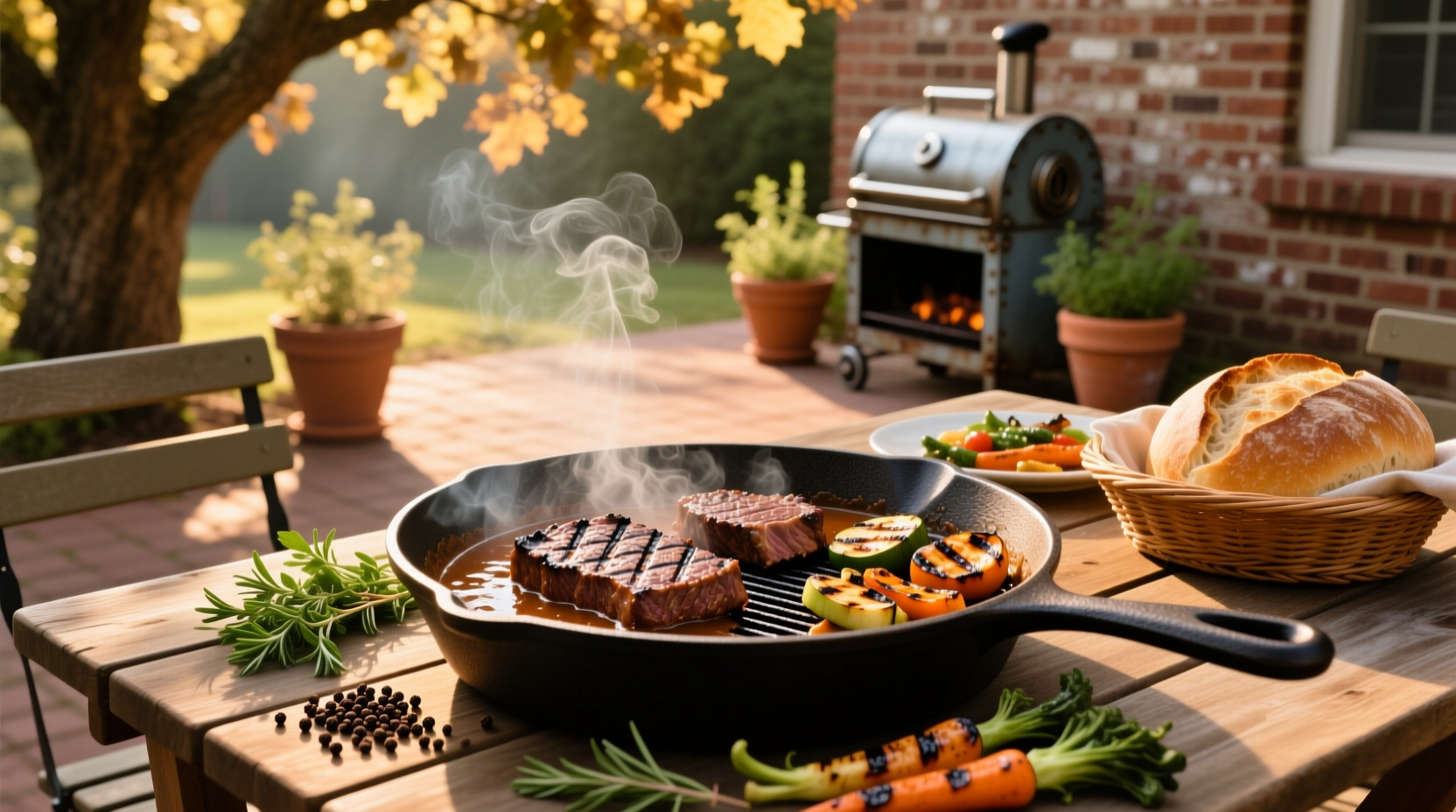 grilling sunday gravy