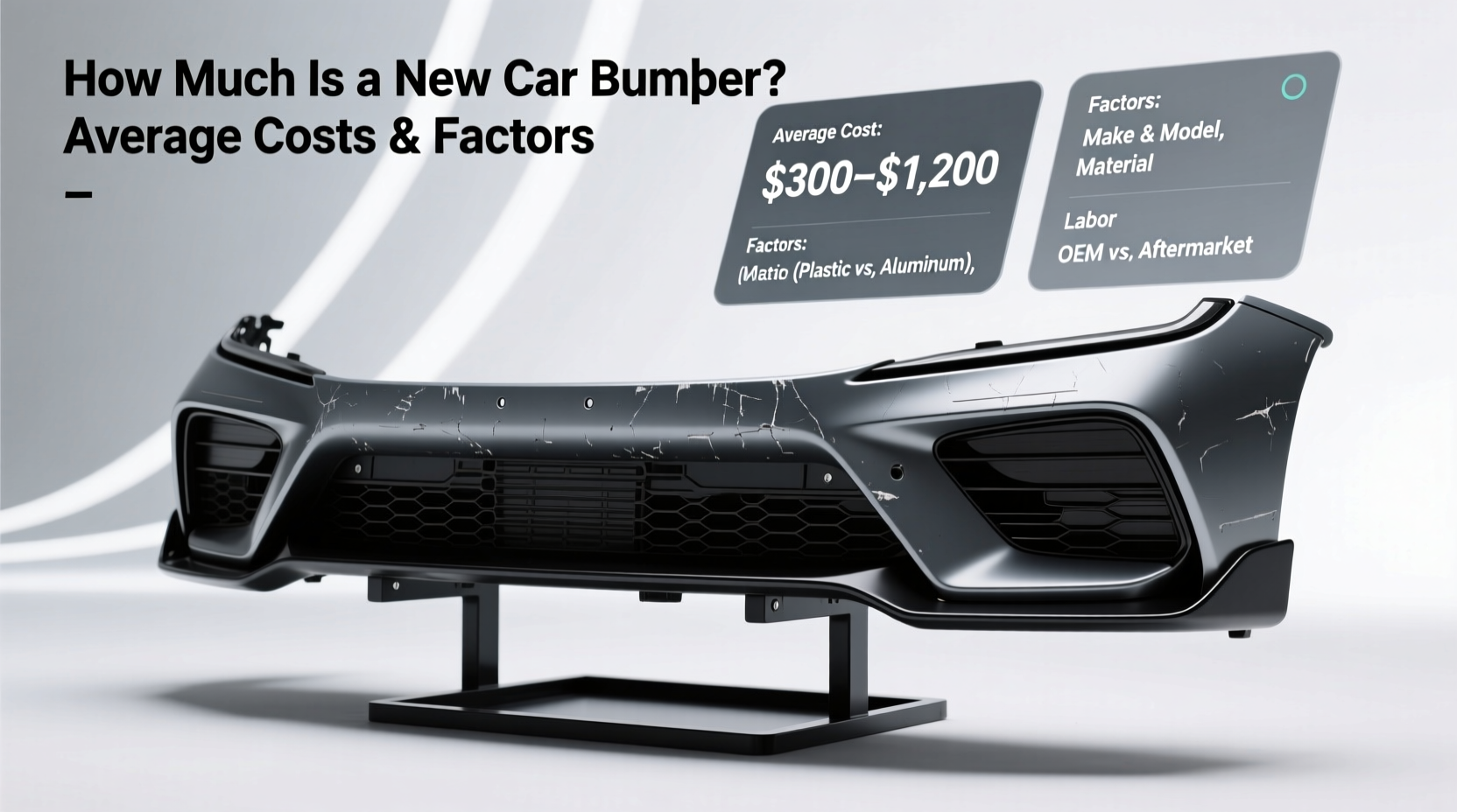 how much is a new car bumper