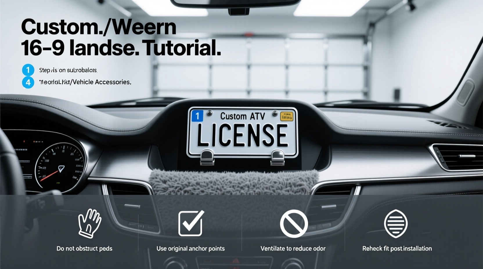 How to Choose Custom ATV License Plate: Buying Guide