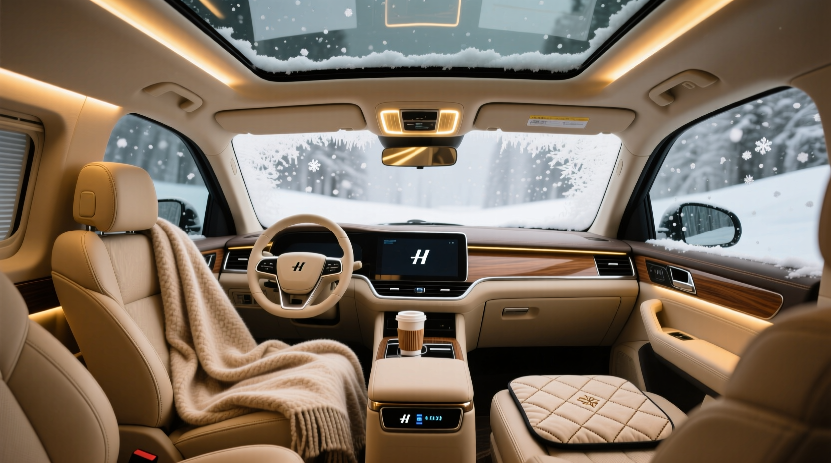 h9 winter interior accessories