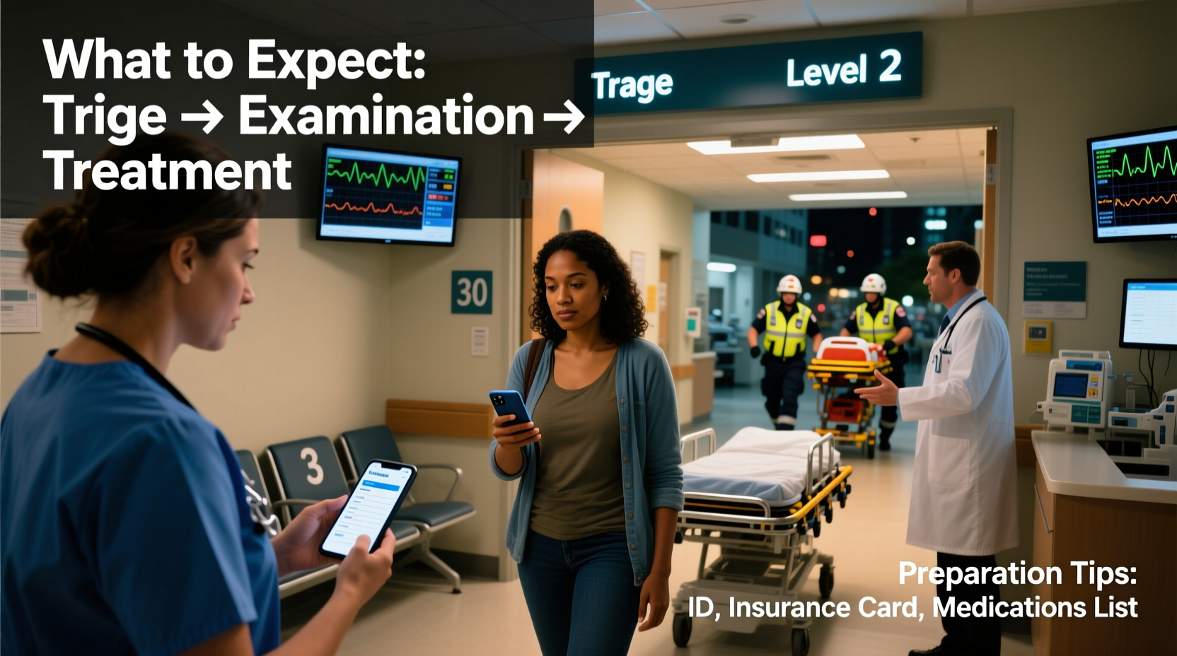 how to prepare and what to expect when you go to the emergency room