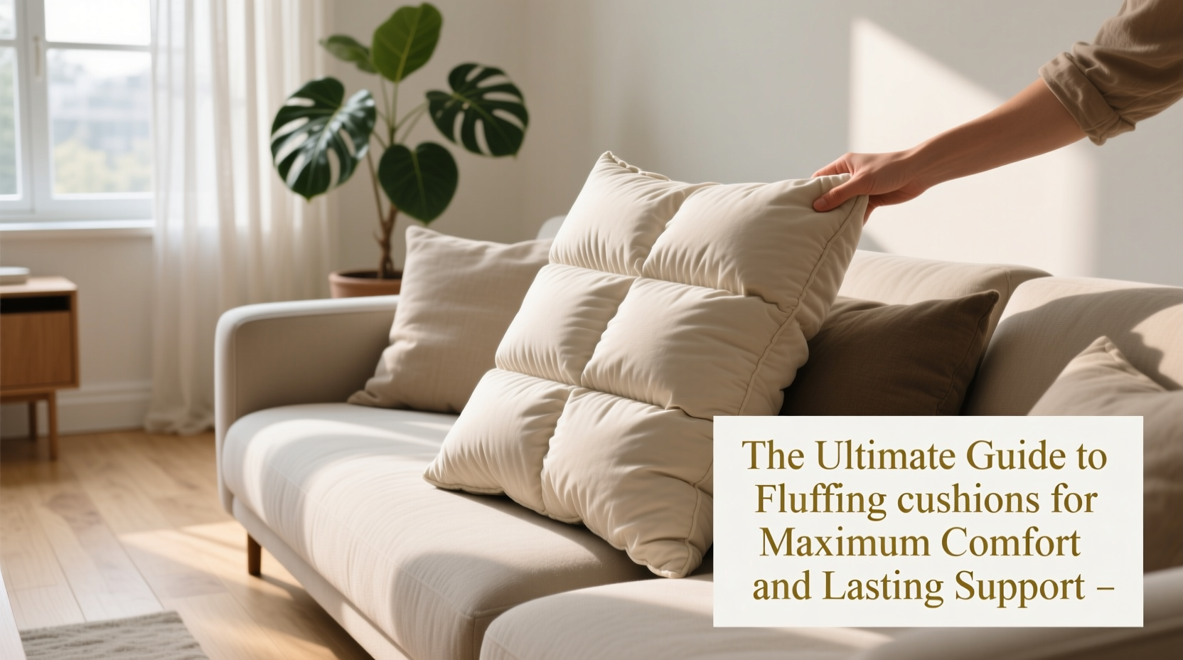 the ultimate guide to fluffing cushions for maximum comfort and lasting support