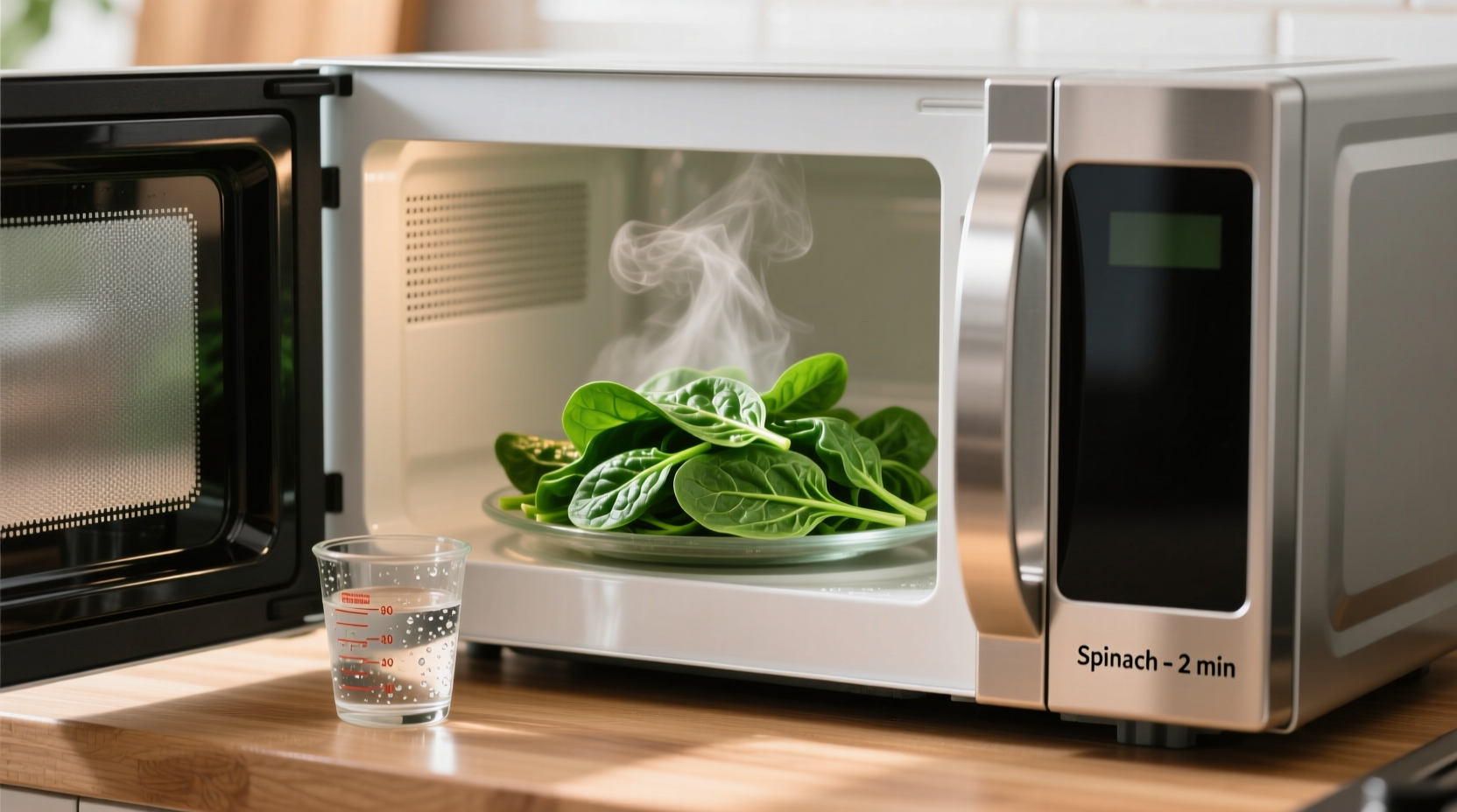 Microwave Spinach: Perfect Method in 3-5 Minutes