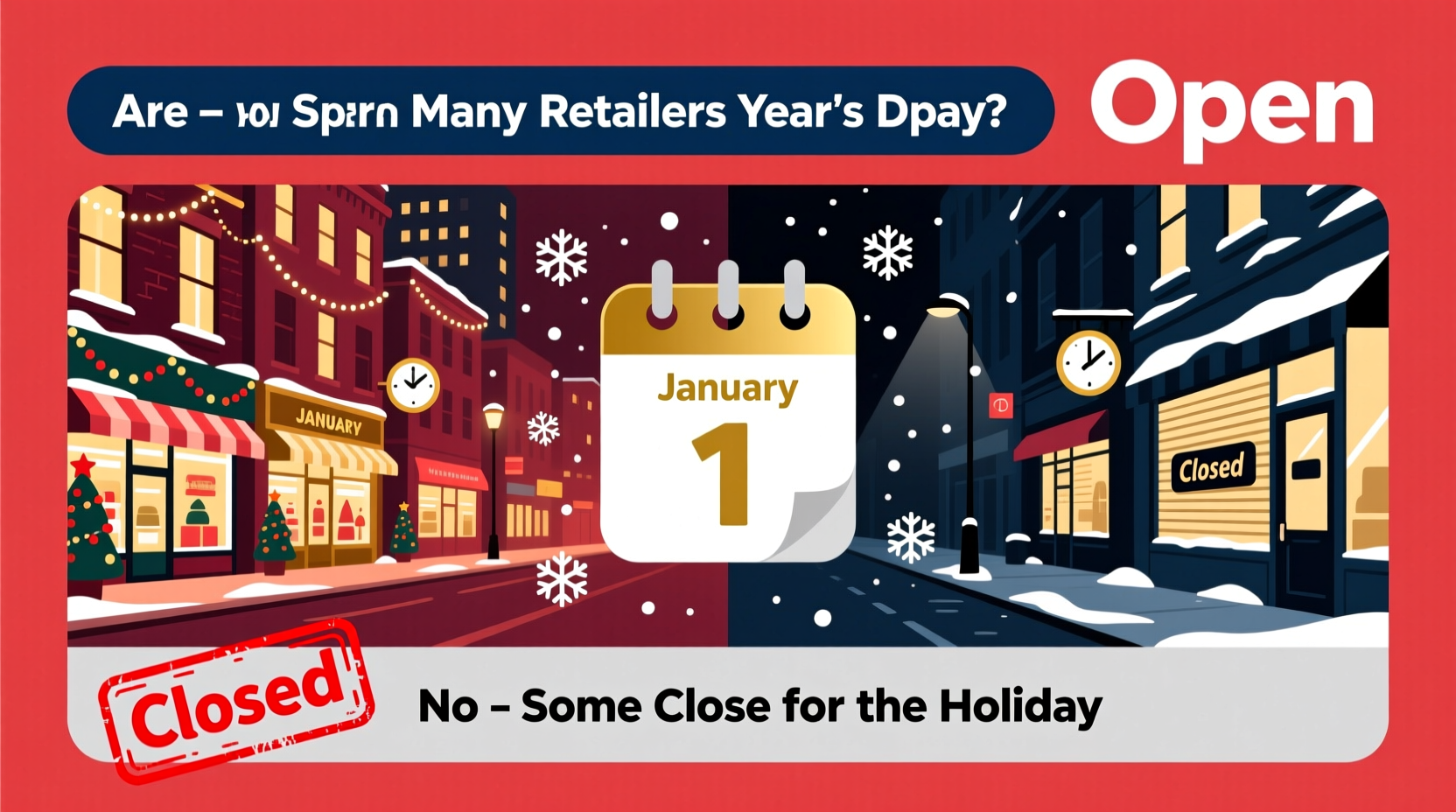 is stores open on new years day