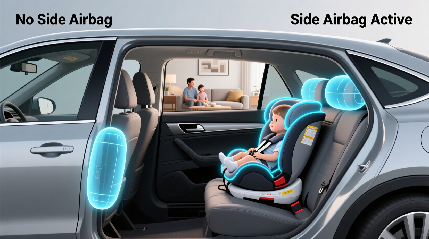 side airbag comparison families