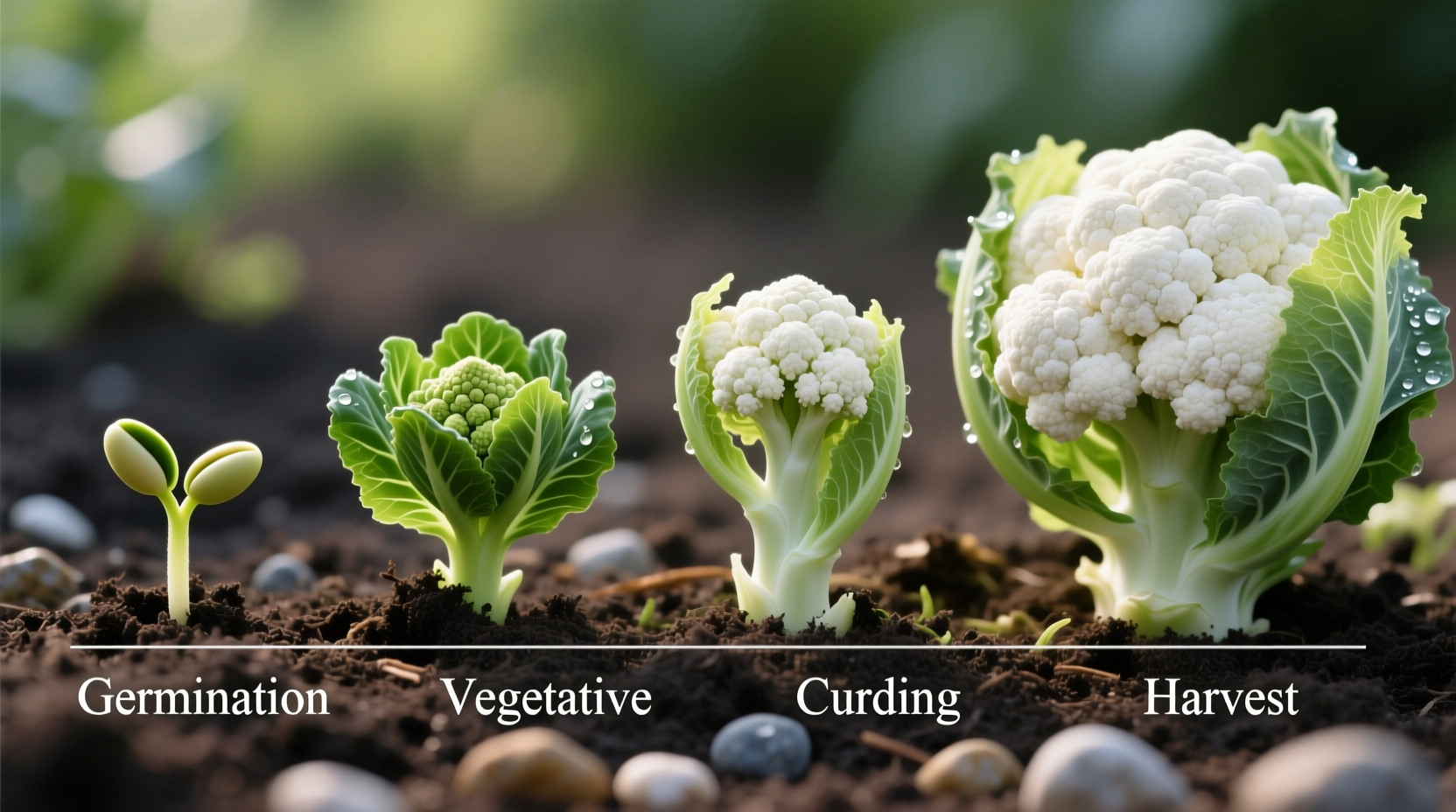 Cauliflower Plant Stages: Complete Growth Guide