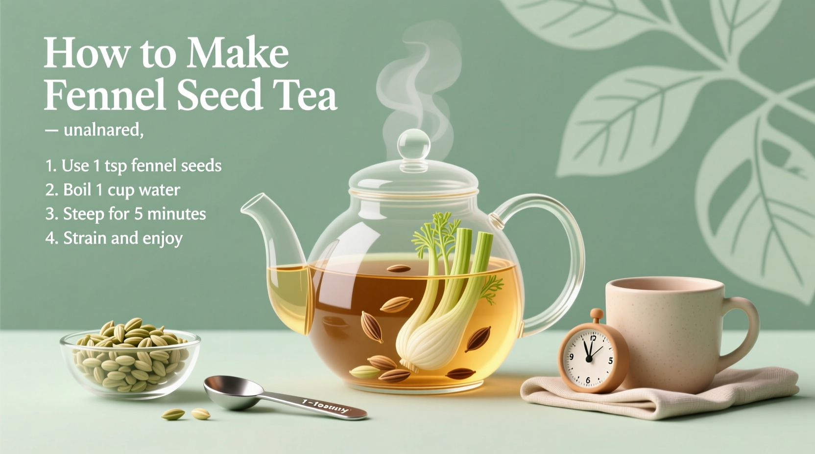 How to Make Fennel Seed Tea: Simple Recipe & Benefits