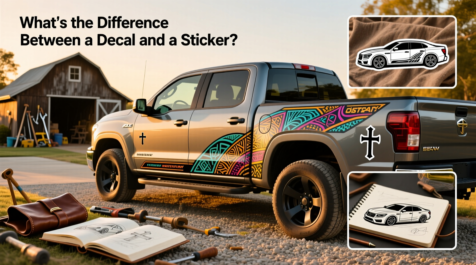 How to Choose Pickup Truck Side Decals – A Practical Guide