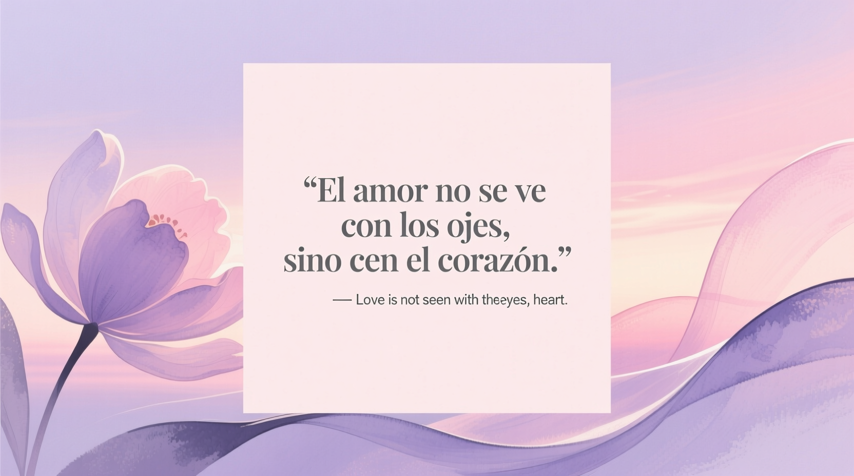 Spanish Short Quotes with English Translation, image size:1664x928