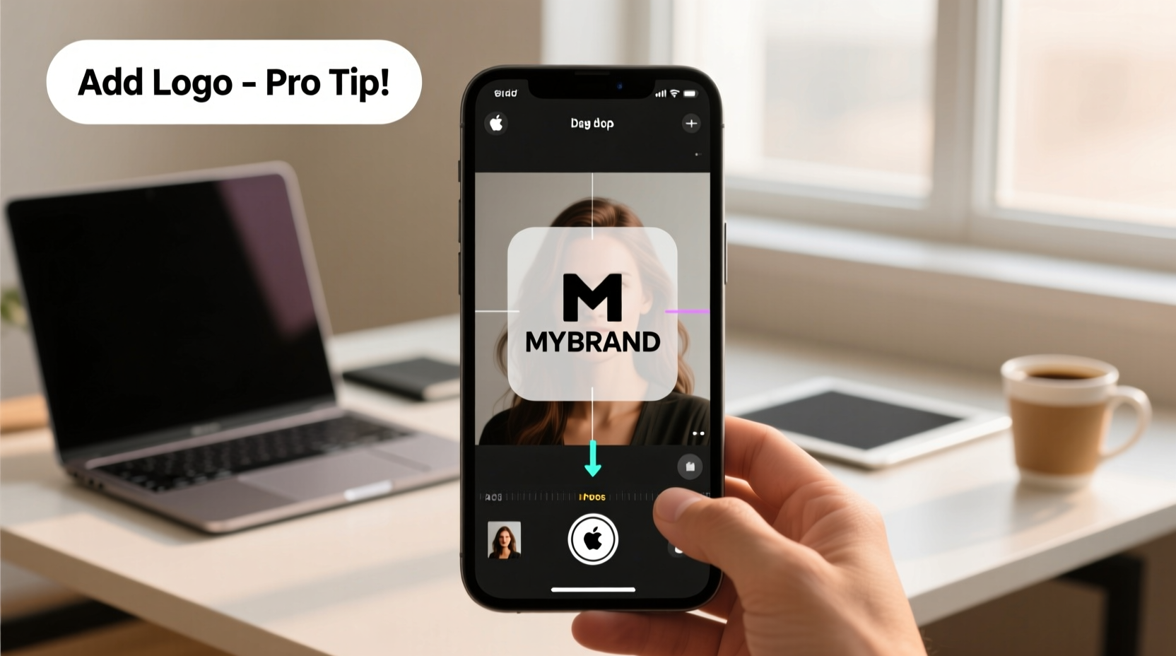 how to easily customize your photos by adding your logo like a pro