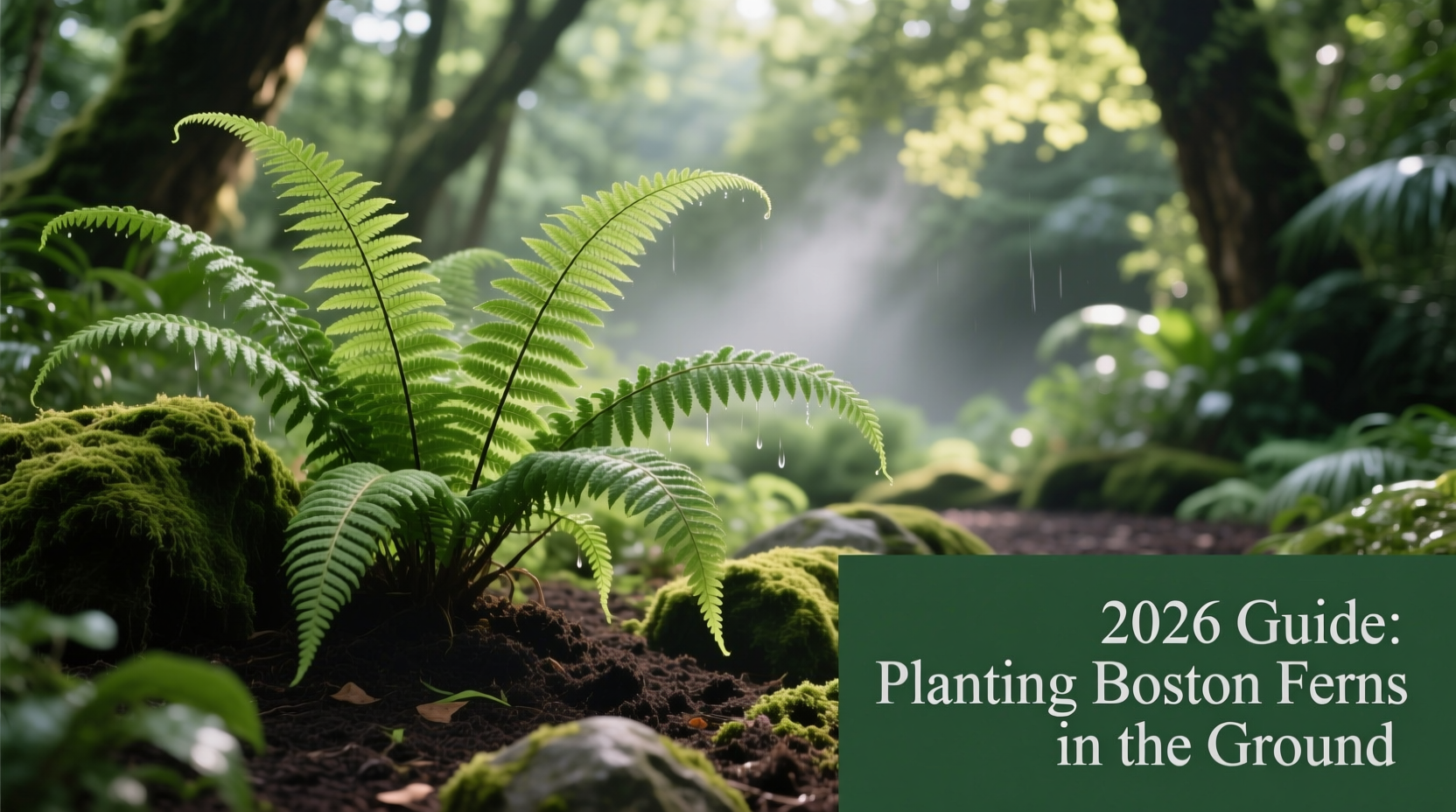 Can You Plant Boston Ferns in the Ground? (2026 Guide)