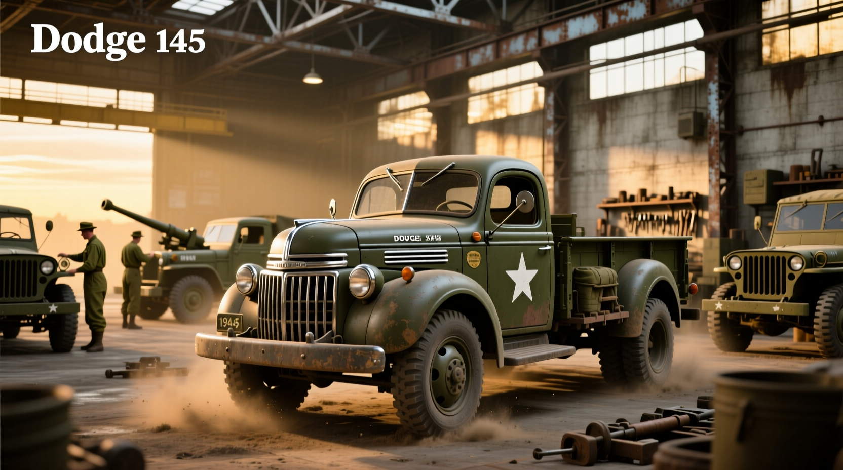 1945 dodge pickup military roots to civilian use