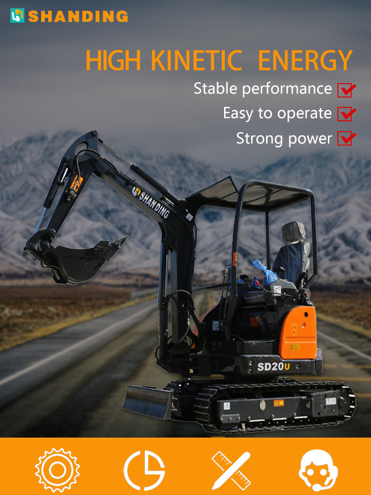 Hydraulic 0.8 2 ton 1 ton mini excavator with cheap prices for sale 1.8 ton digger with hammer auger for sale