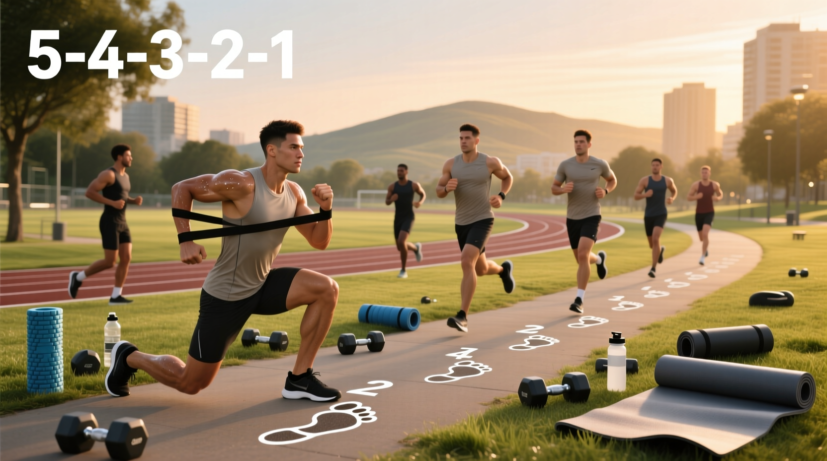 5 4 3 2 1 running method guide