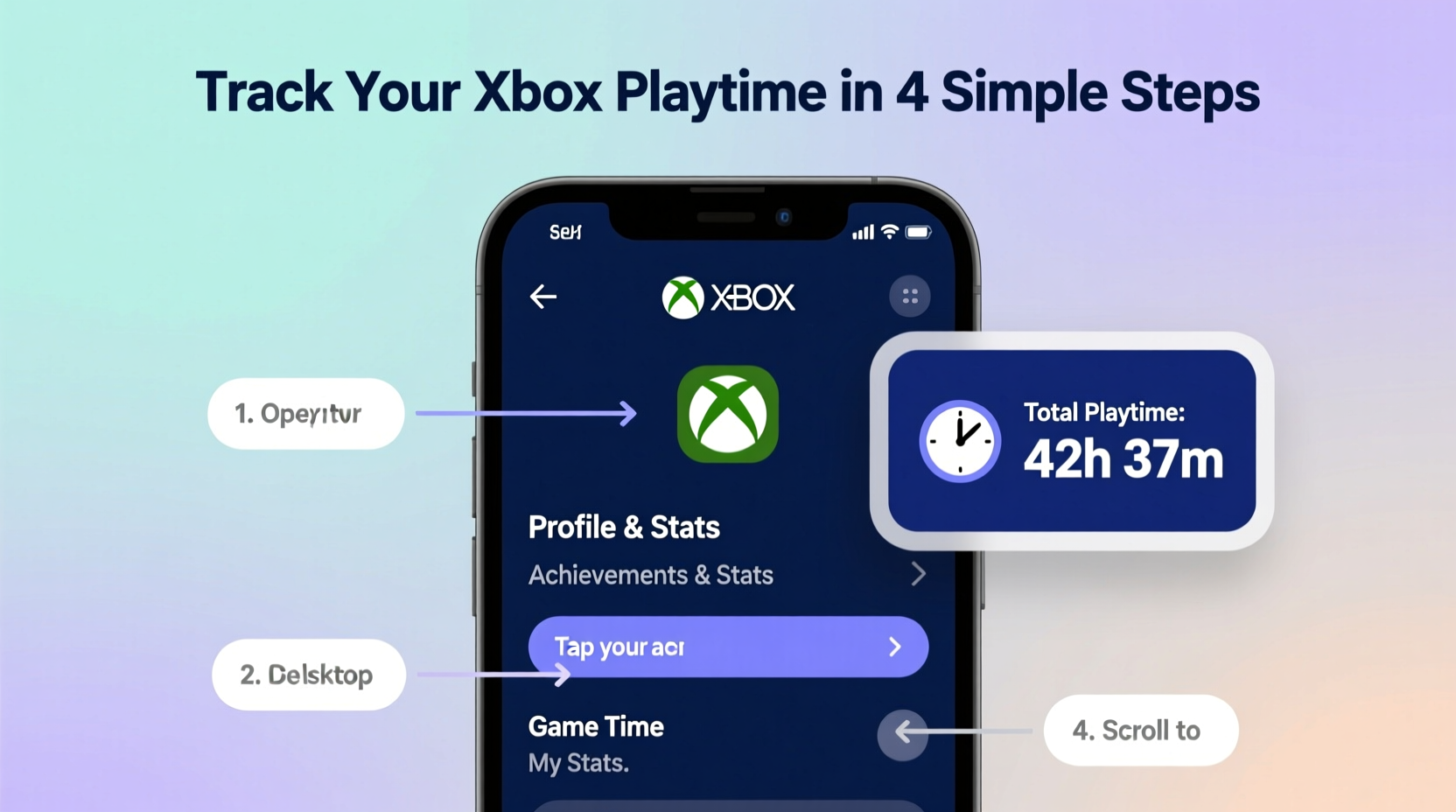 how to easily track your game playtime on xbox a step by step guide