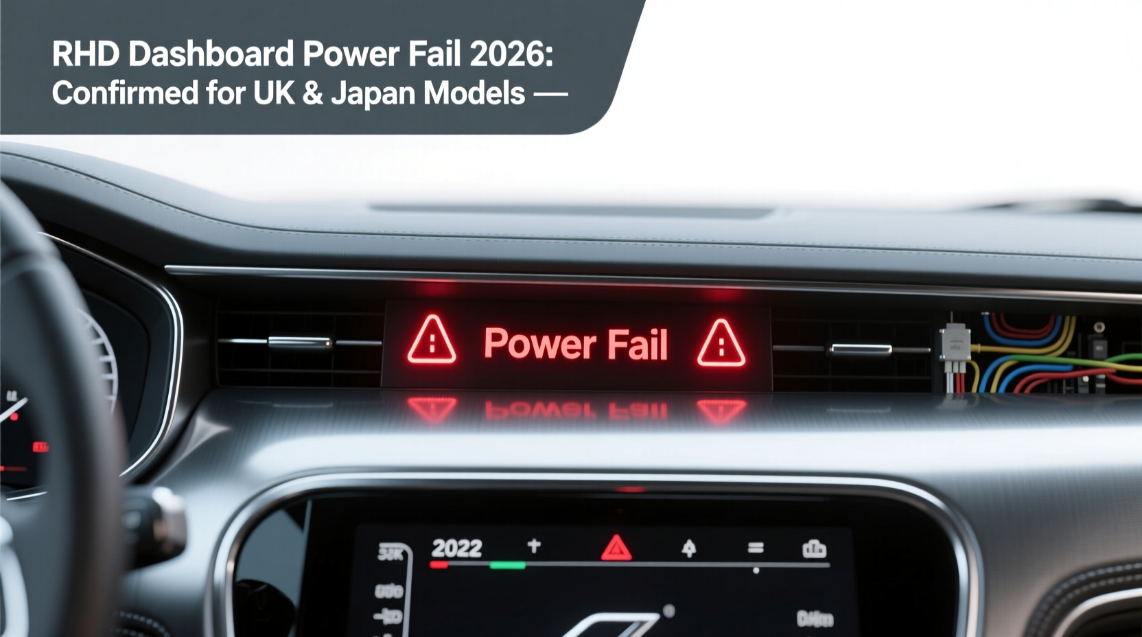rhd dashboard power fail 2026