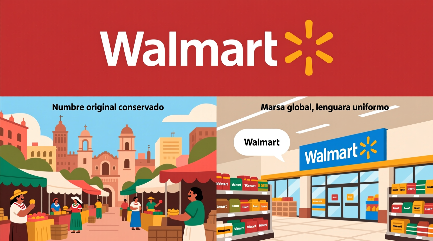 why is walmart called walmart in spanish language search