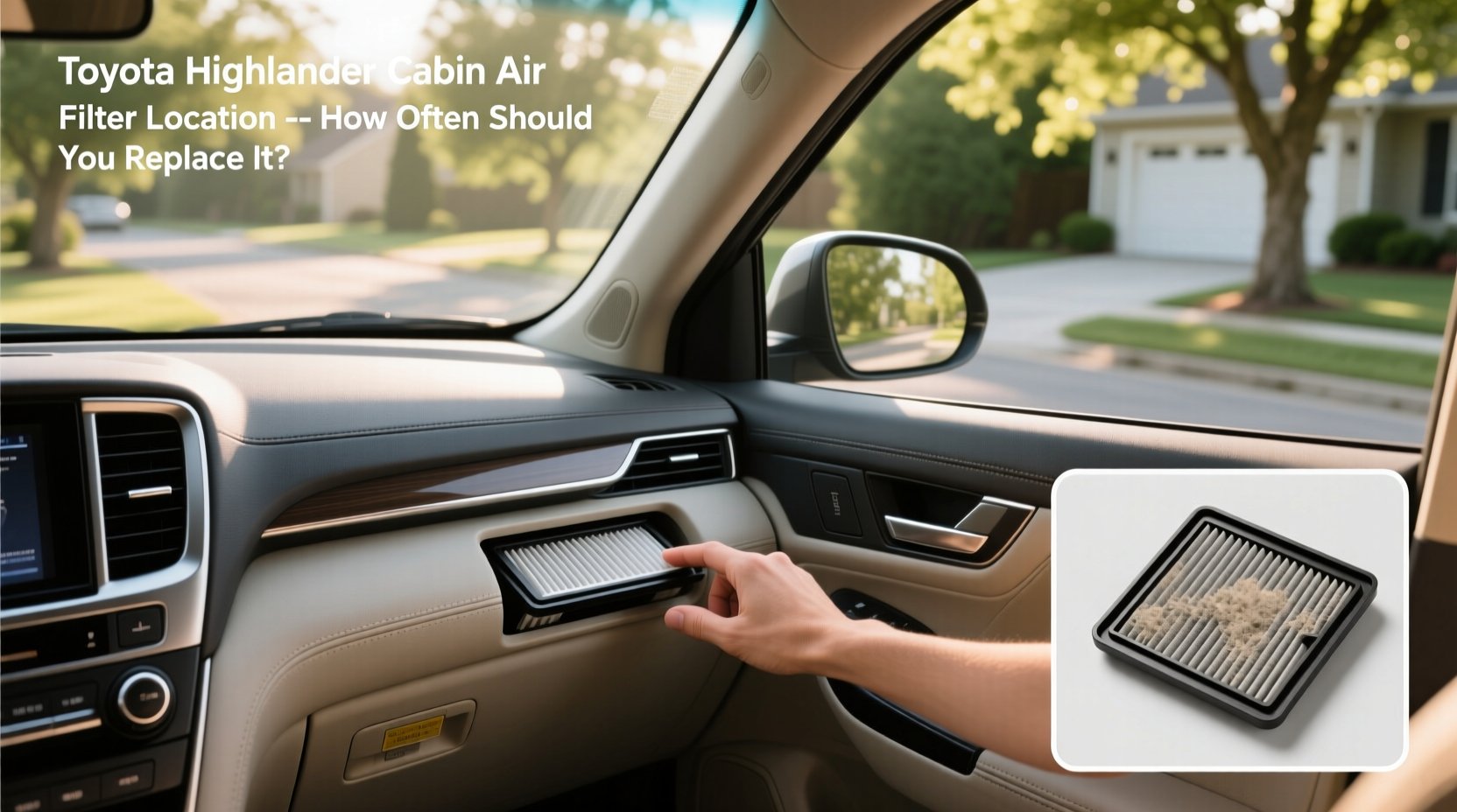 How to Replace Toyota Highlander Cabin Air Filter – A Complete Guide