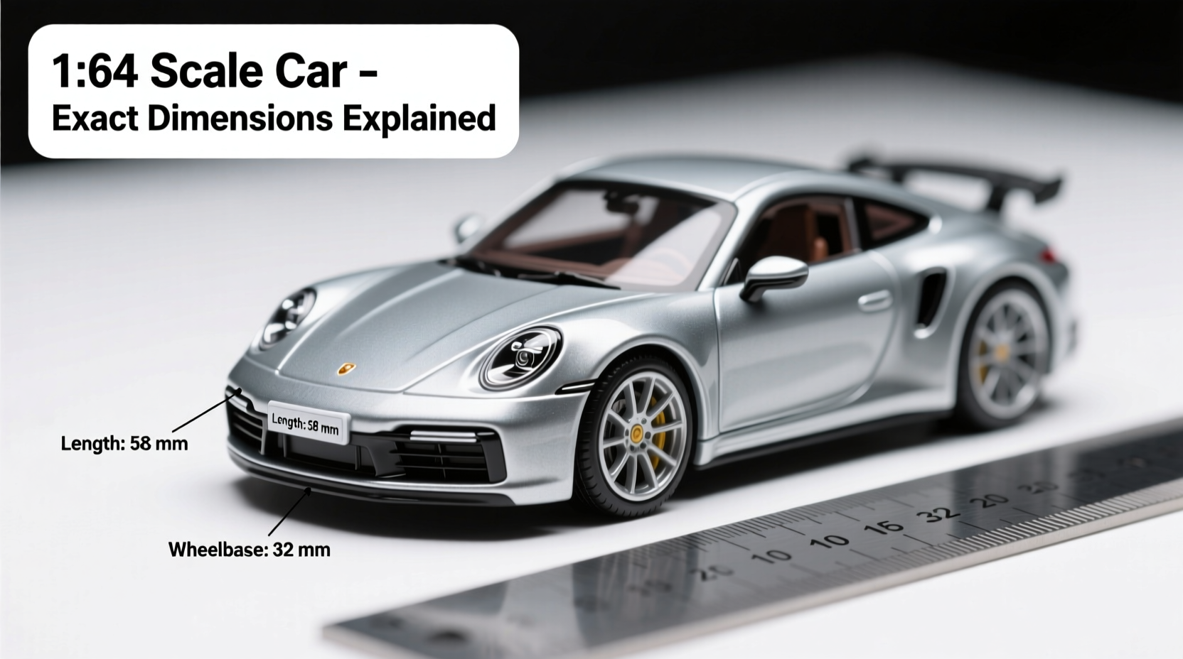 how big is a 1 64 scale car