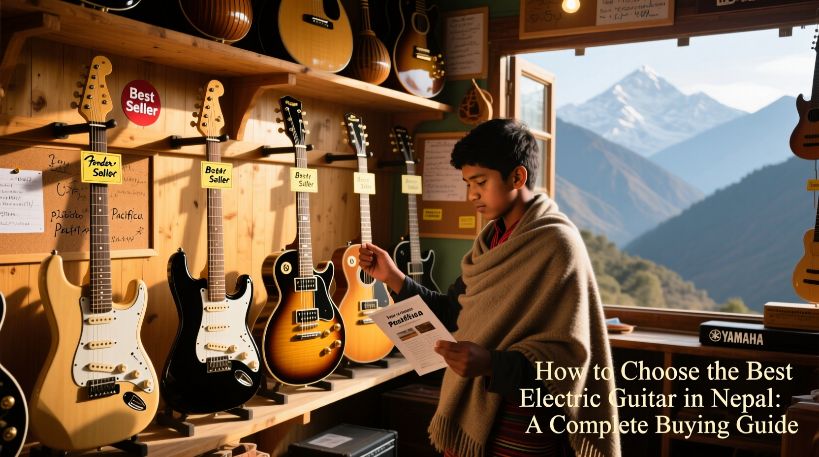 electric guitar in nepal