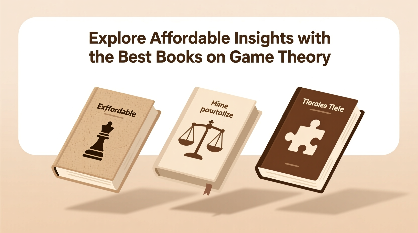 explore affordable insights with the best books on game theory