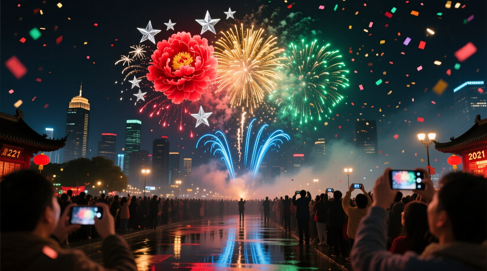 is there new year fireworks 2021