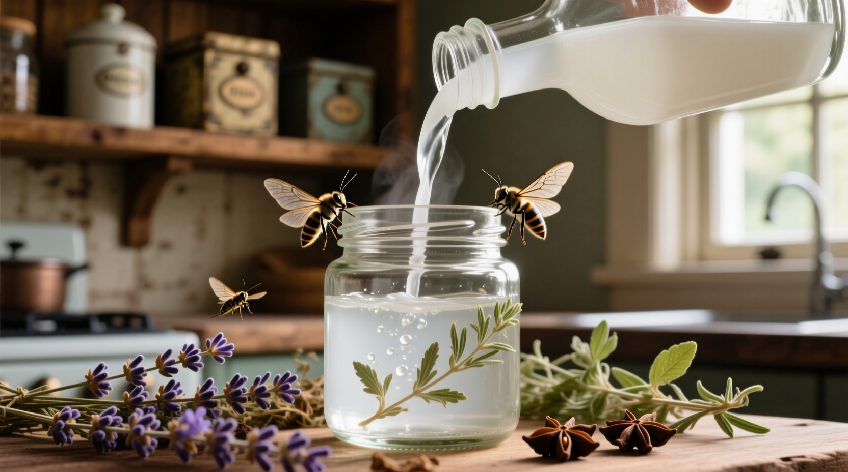 how to get rid of moths with vinegar