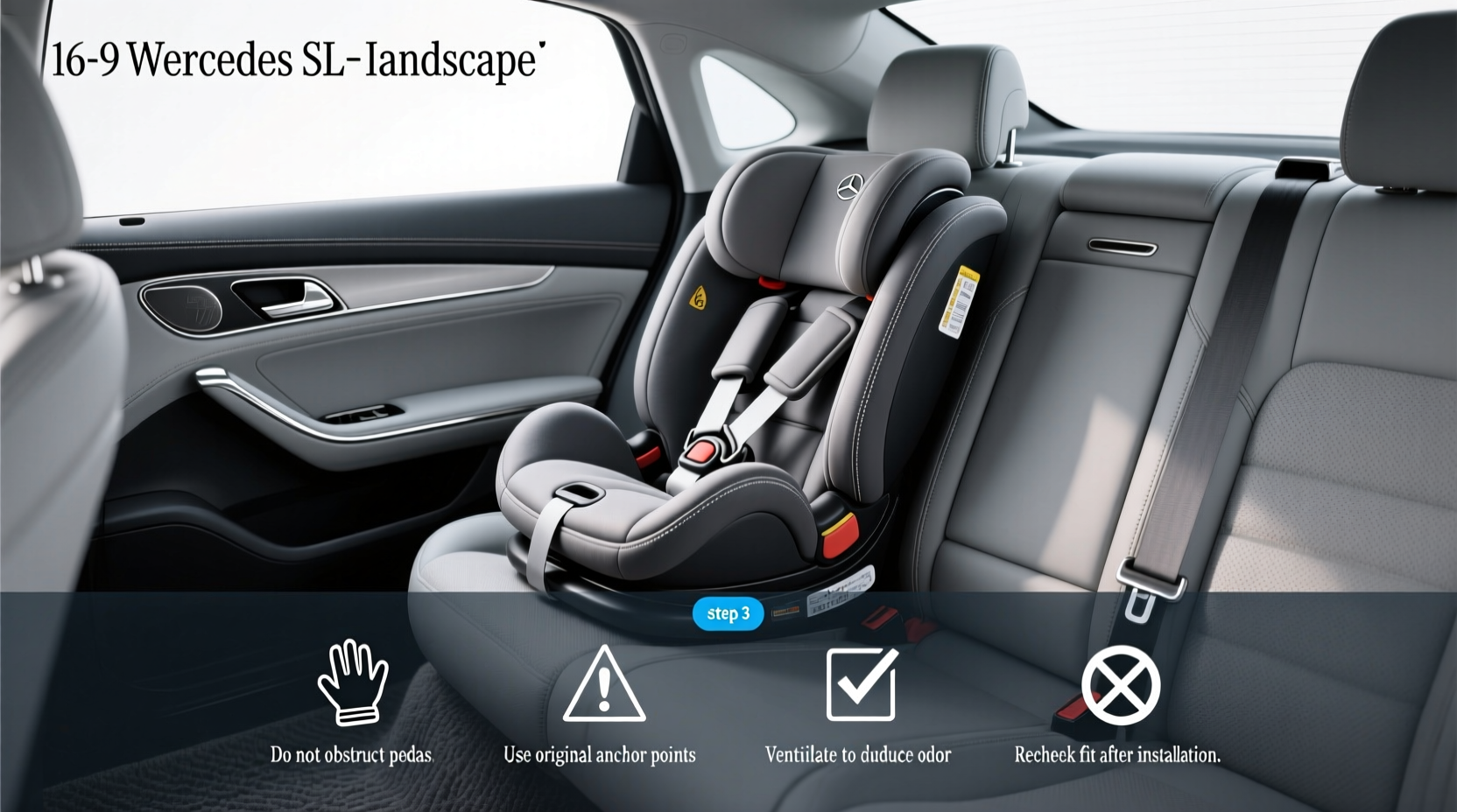 child car seat for mercedes slk