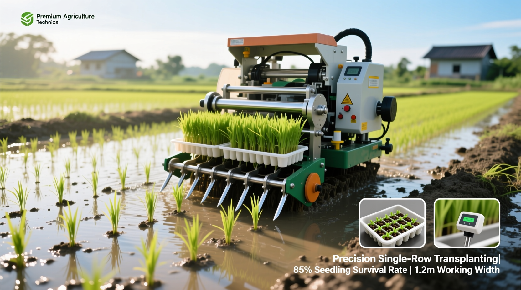 How to Choose the Best Rice Transplant Machine One Row for Your Farm