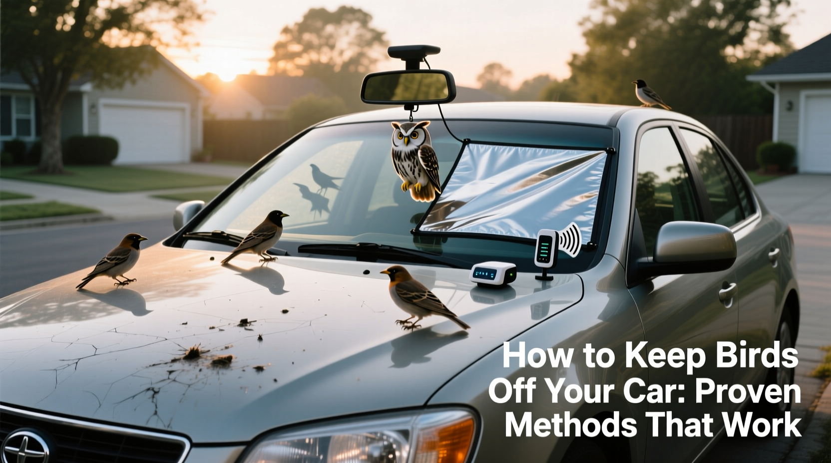 How to Keep Birds Off Your Car: Proven Methods That Work