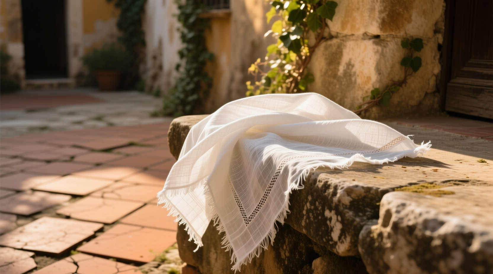 you can use a handkerchief as cheesecloth