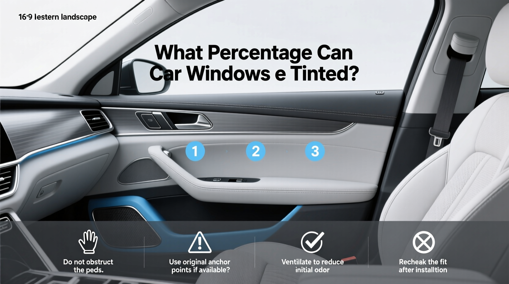 What Percentage Can Car Windows Be Tinted: Buying Guide