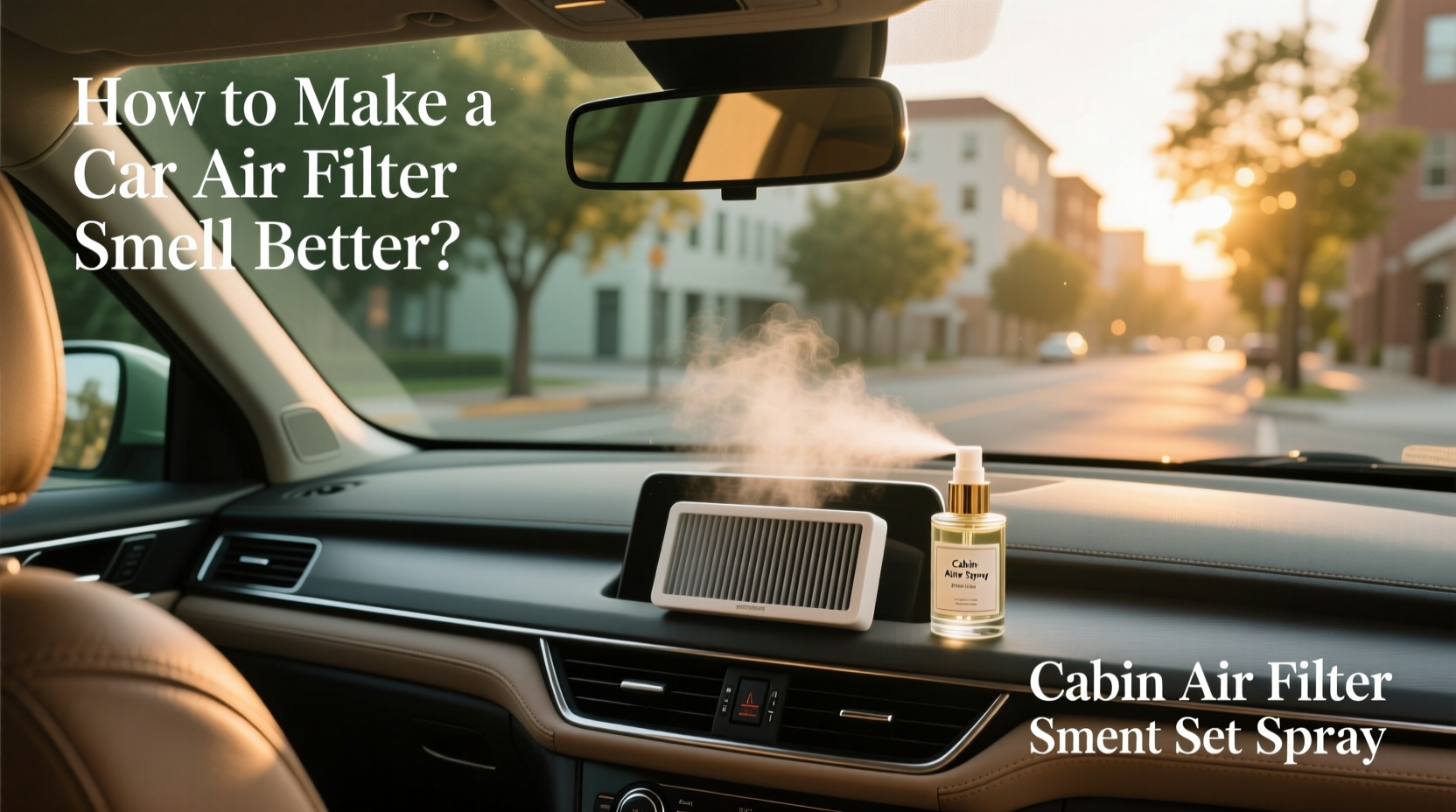 How to Make a Car Air Filter Smell Better: A Practical Guide