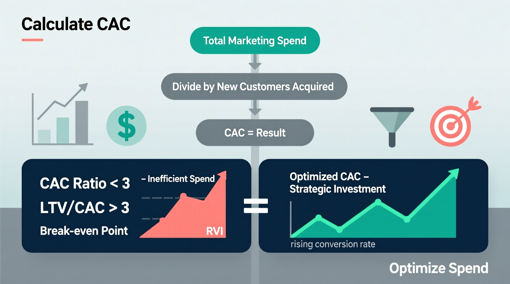 how to accurately calculate customer acquisition cost and optimize your marketing spend