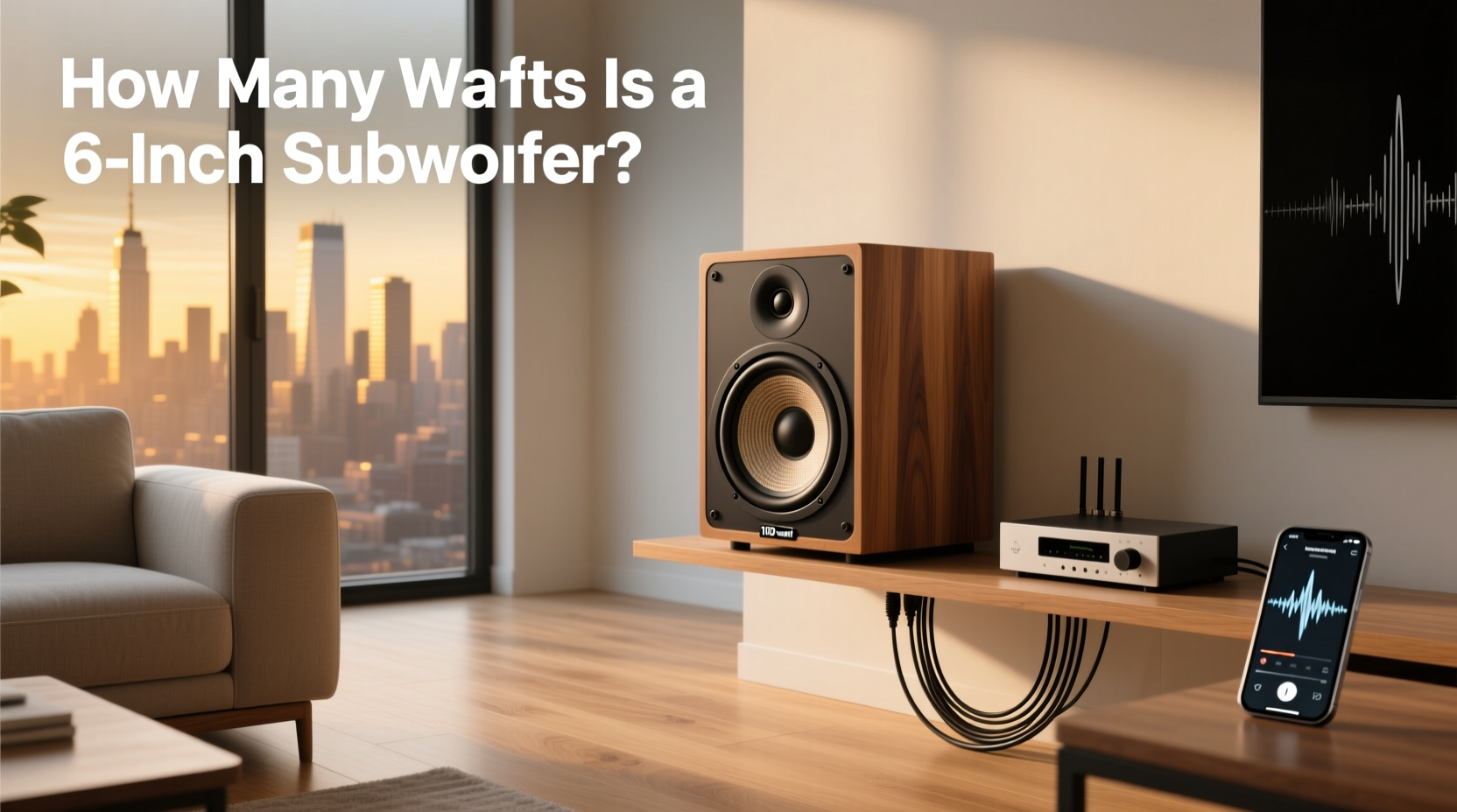 How to Choose a 6-Inch 100-Watt Subwoofer: Buying Guide