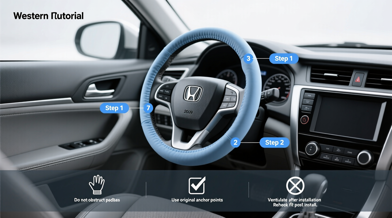 How to Choose Steering Wheel Covers for Honda Civic 2009