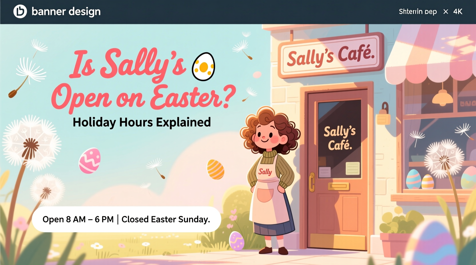 is sallys open on easter