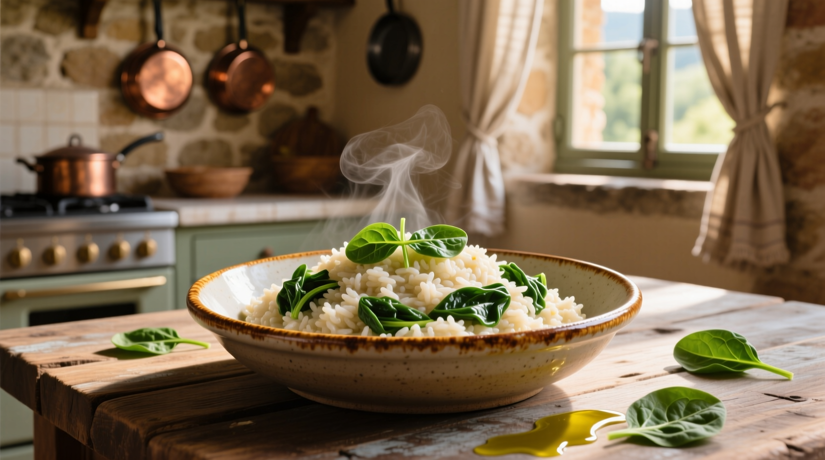 Perfect Risotto with Spinach: Restaurant-Quality Recipe