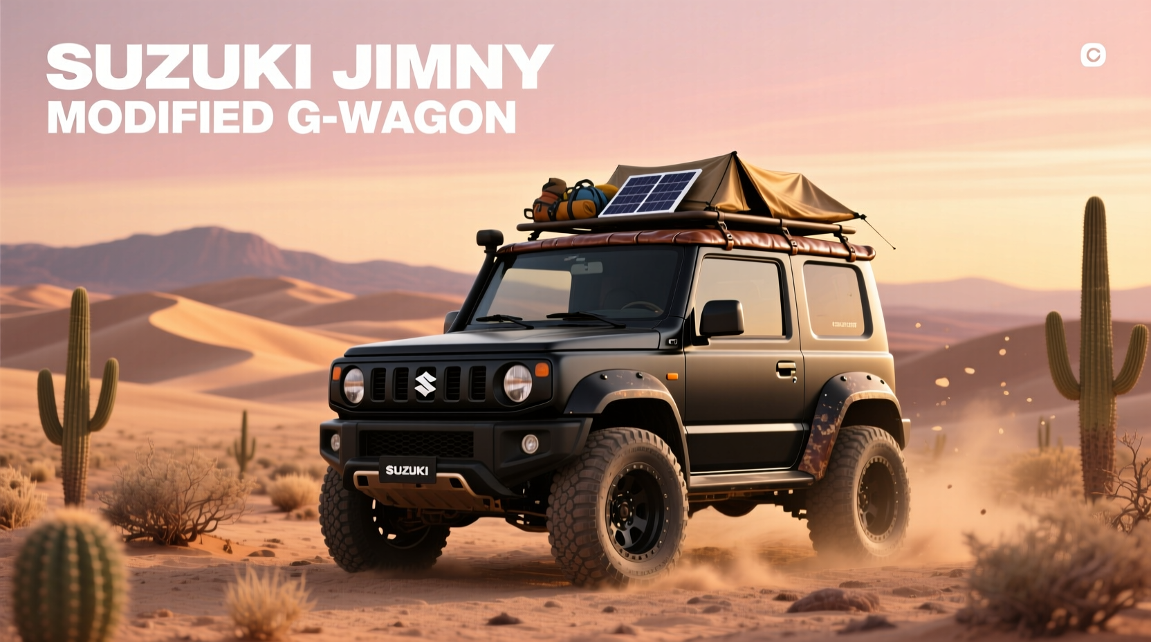 Can a Suzuki Jimny Be Modified to Look Like a G-Wagon?