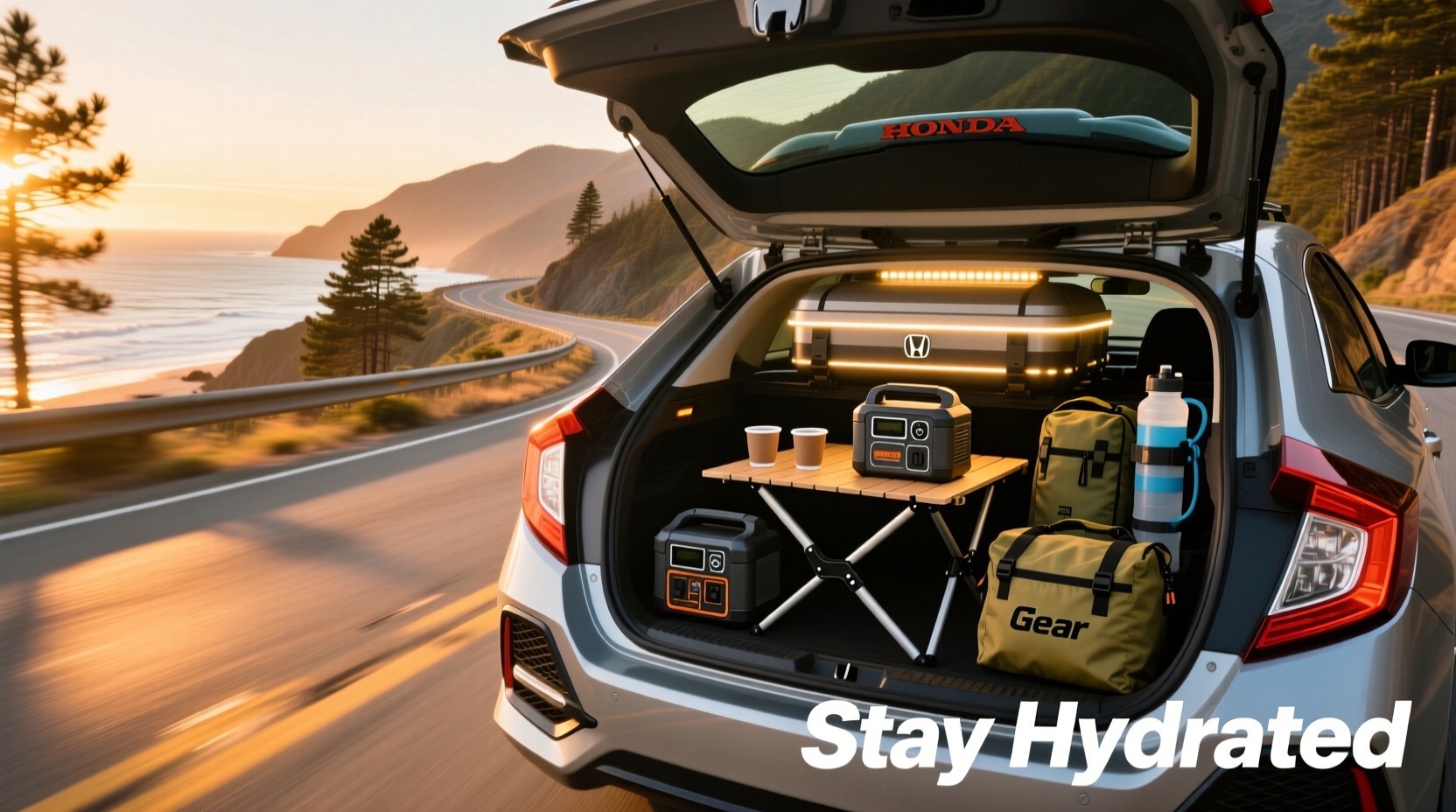 2016 civic hatch road trip accessories