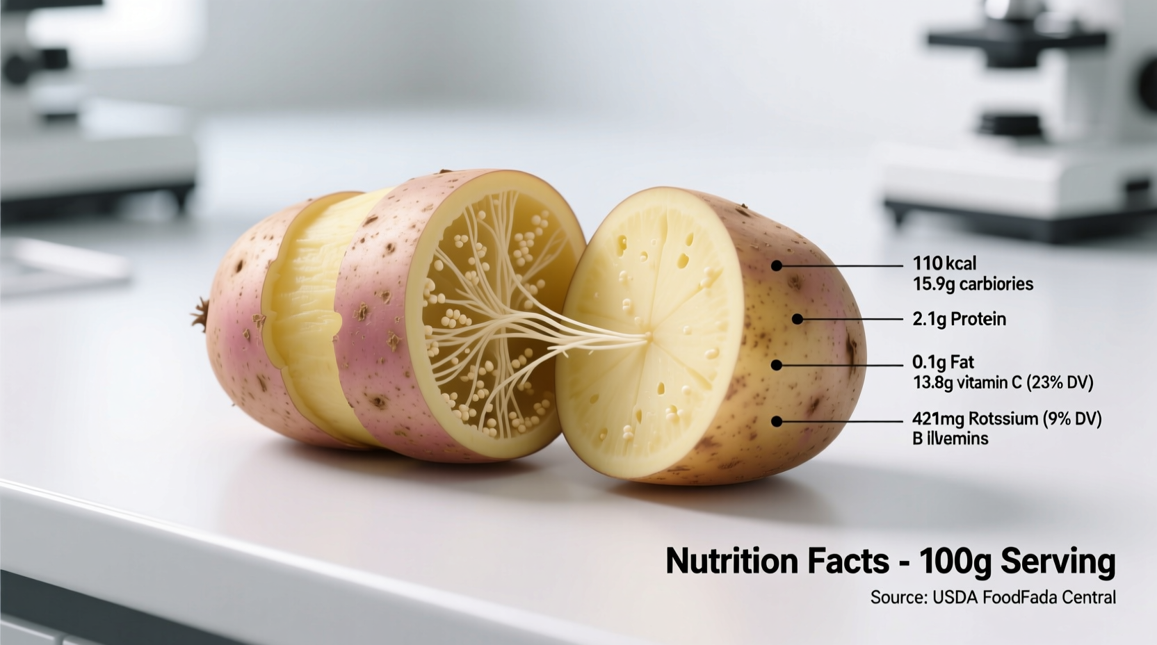 Potato Nutrition Facts: Complete Health Benefits Guide