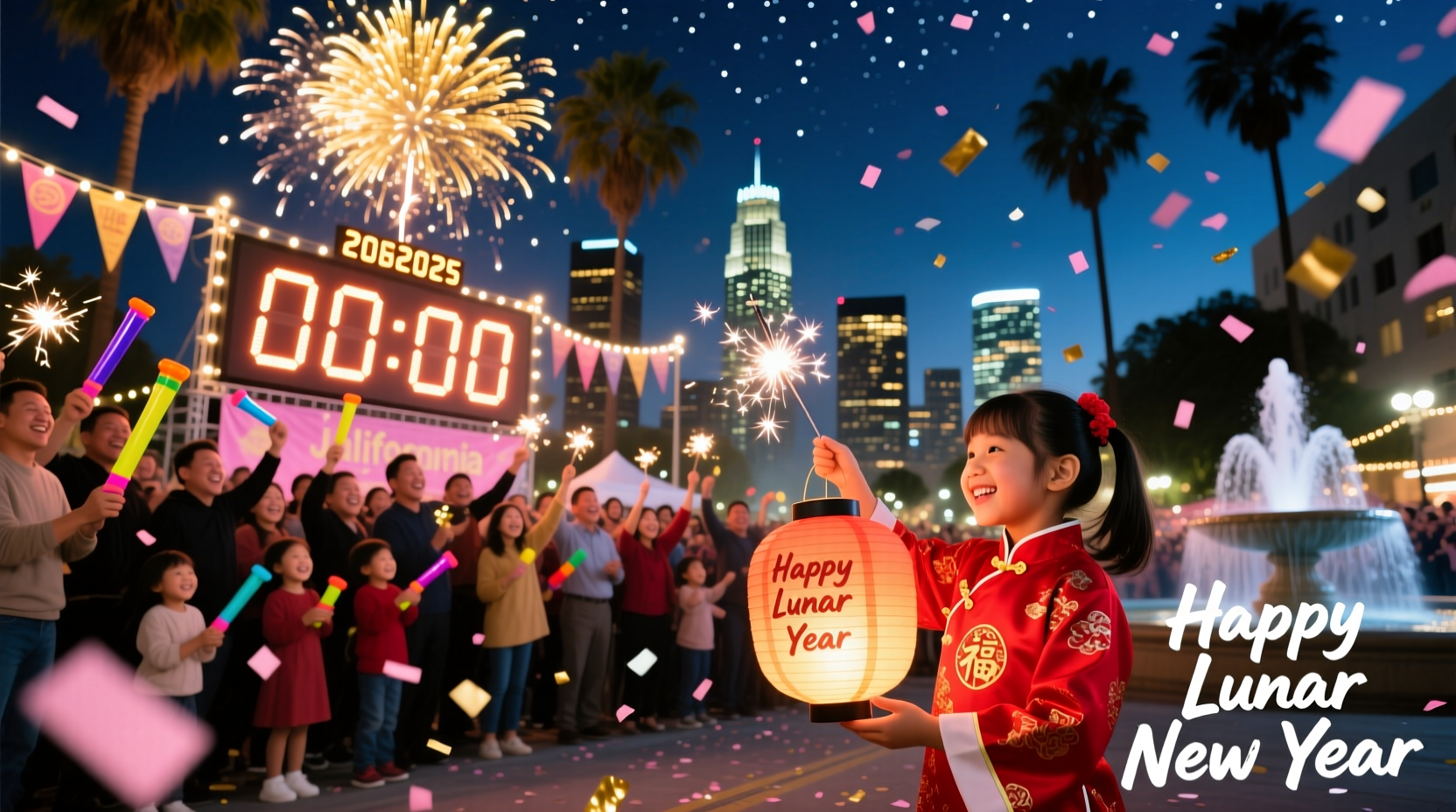 when do they cekebrate rhe new year in california