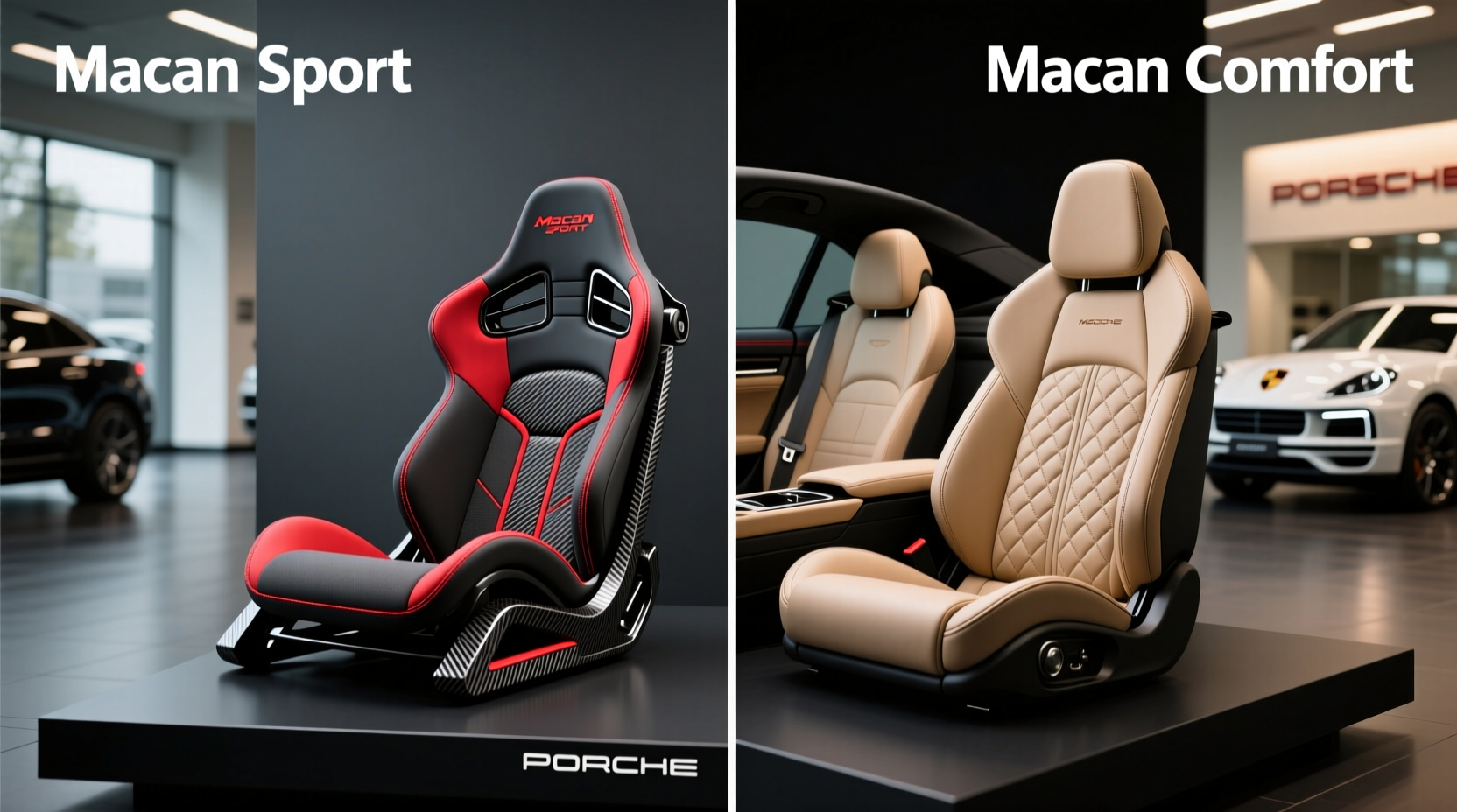 macan sport vs comfort seats