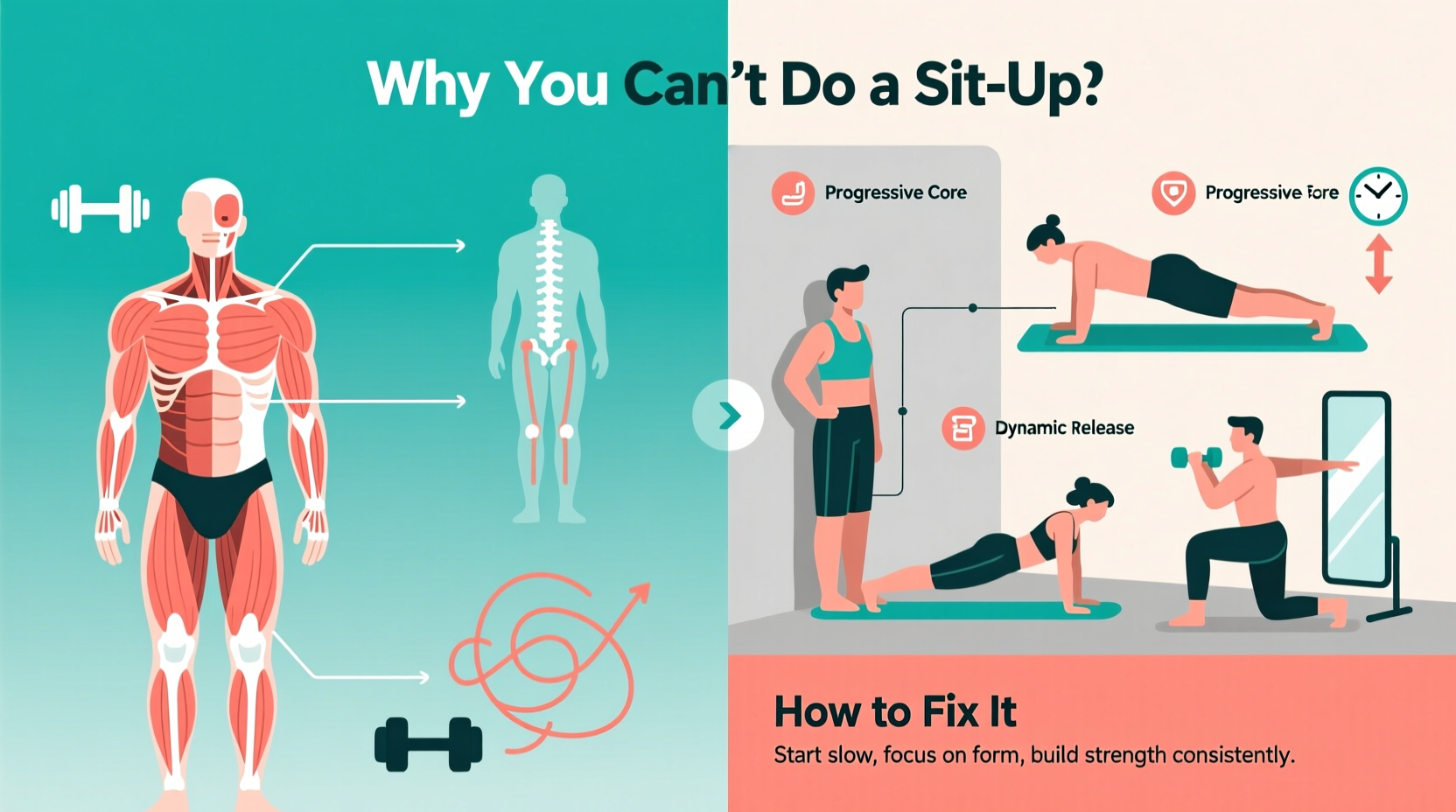 why cant i do a sit up reasons how to improve