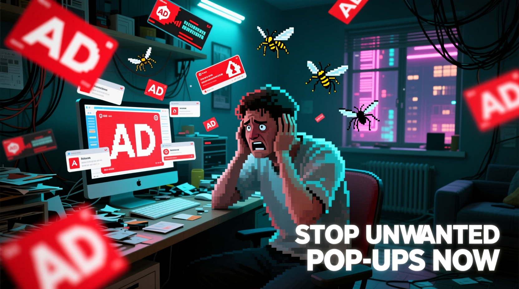 why am i getting so many ads stop unwanted pop ups now