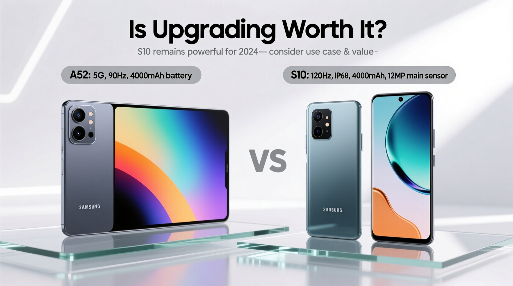 samsung a52 vs s10 is it worth upgrading or am i missing something